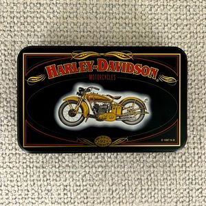 Vintage Harley Davidson Motorcycle Sealed Playing Cards In Collectible Tin 1997